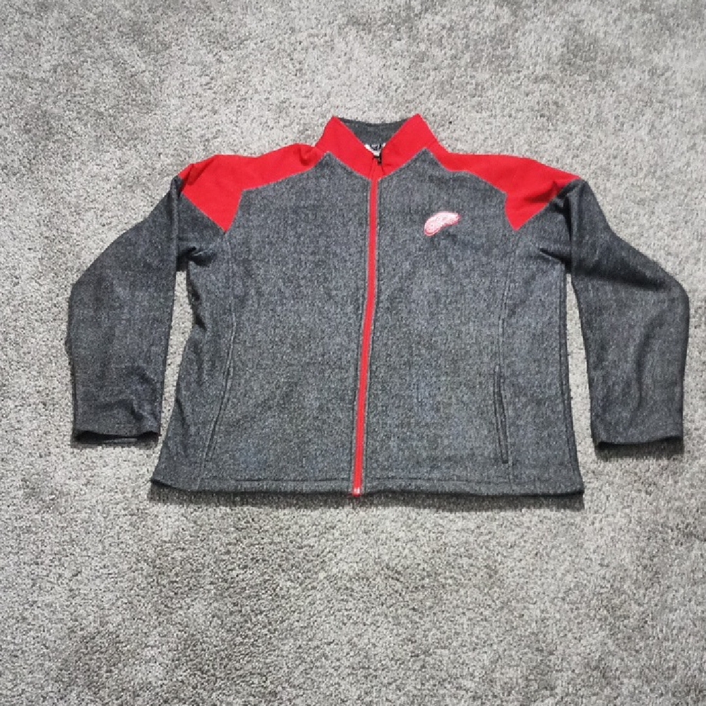 NHL Kids Charcoal and Red Jacket